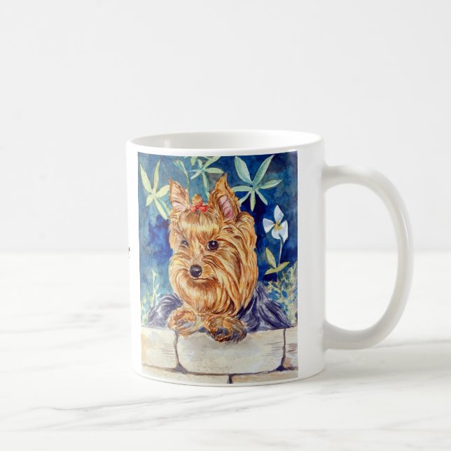 Yorkshire Terrier Coffee Mug (Right)