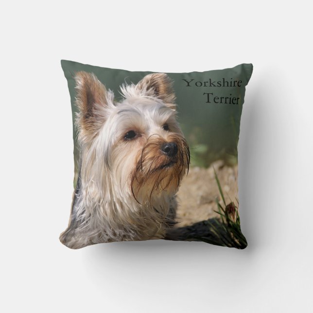 Yorkshire Terrier Cushion (Front)