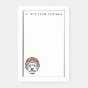 Yorkshire Terrier Daredevil Add Your Name Post-it Notes