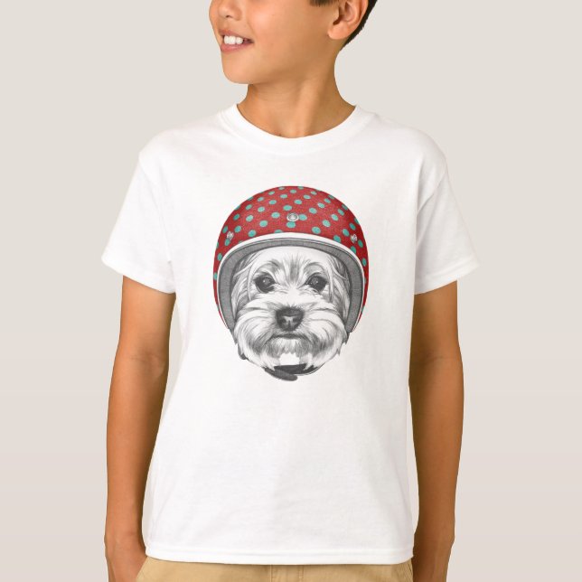 Yorkshire Terrier Daredevil T-Shirt (Front)
