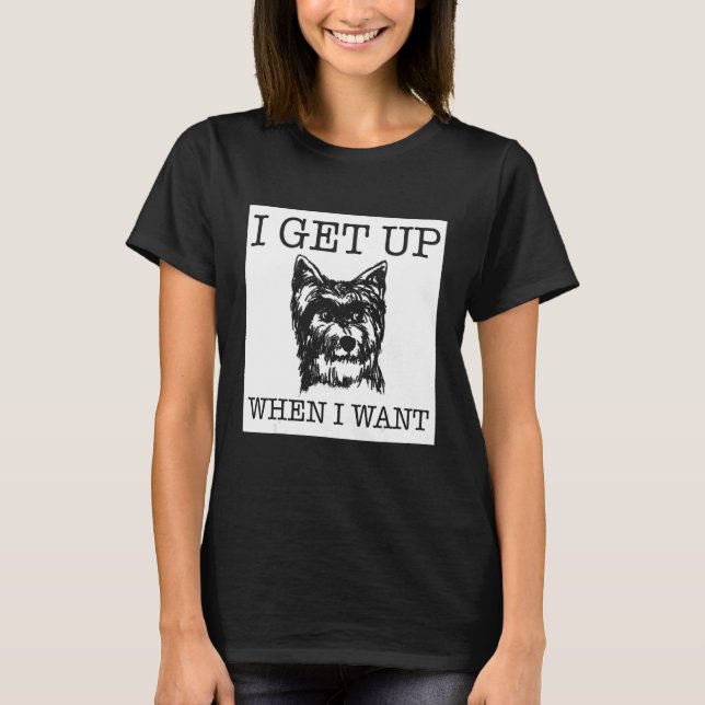 Yorkshire Terrier  dog   1 T-Shirt (Front)