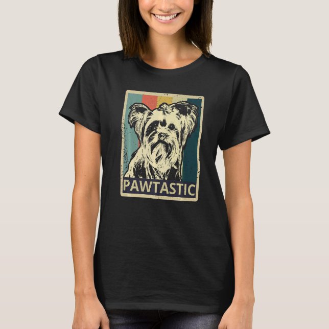 Yorkshire Terrier Dog Breed  20 T-Shirt (Front)