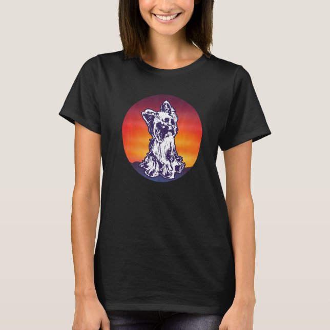 Yorkshire Terrier Dog Breed  57 T-Shirt (Front)