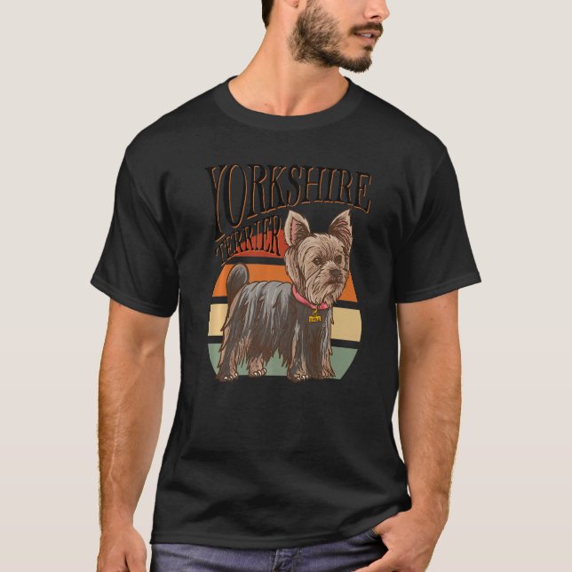 Yorkshire Terrier - Dog Identification - Dogs Love T-Shirt (Front)