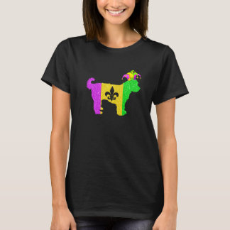 Yorkshire Terrier Dog Lover Mardi Gras Carnival Pa T-Shirt