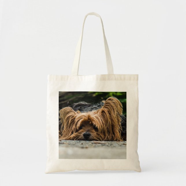 Yorkshire Terrier Dog Tote Bag (Front)