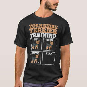 Yorkshire Terrier Dog Trainer T-Shirt