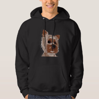 Yorkshire Terrier Dog  Yorki Dog Organiser Hoodie