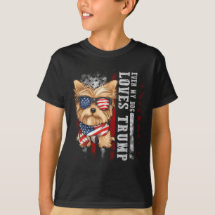 Yorkshire Terrier Dog Yorkie Even My Dog Loves Tru T-Shirt