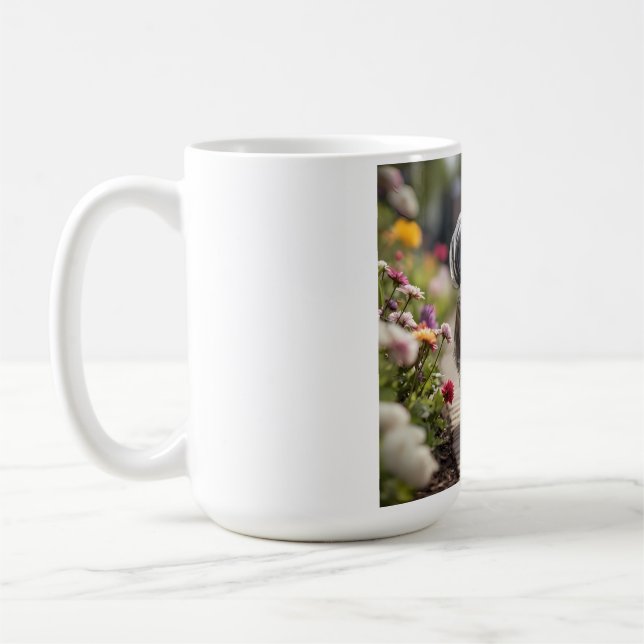 Yorkshire Terrier Elegant Coffee Mug (Left)