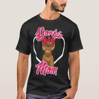 Yorkshire Terrier Funny Yorkie Mum T-Shirt
