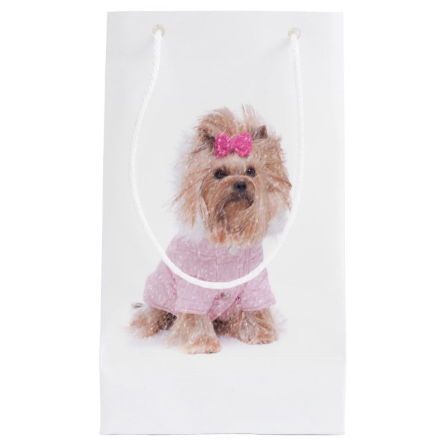 Yorkshire Terrier Gift Bag (Front)