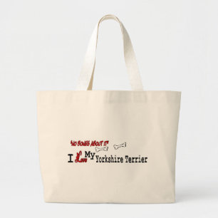 Yorkshire Terrier Gifts Large Tote Bag
