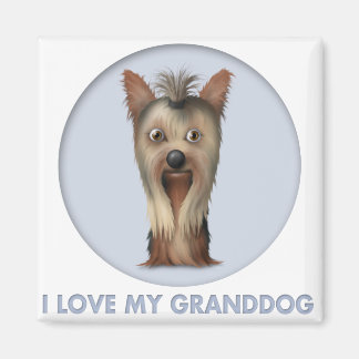 Yorkshire Terrier Granddog Magnet