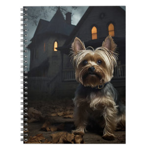 Yorkshire Terrier Halloween Scary Notebook