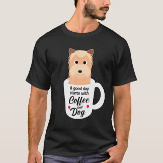 Yorkshire Terrier Humourous Dog Coffee T-Shirt