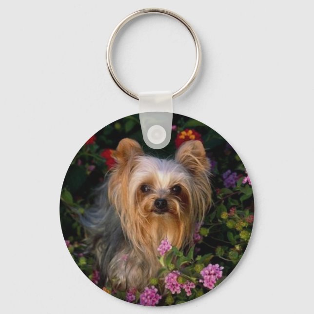 Yorkshire Terrier Keychain (Front)