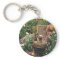 Yorkshire Terrier Keychain Garden