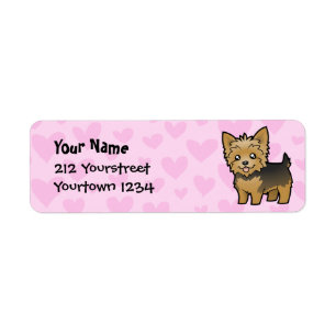 Yorkshire Terrier Love (short hair no bow)