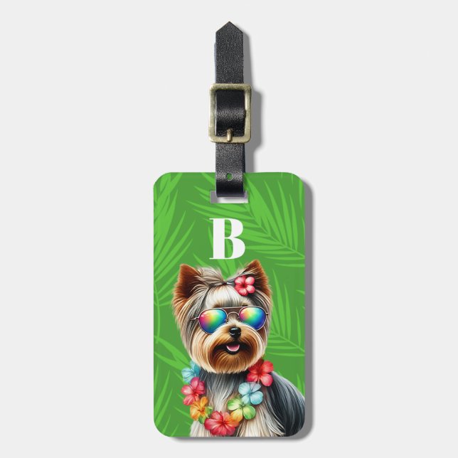 Yorkshire Terrier Luggage Tags (Front Vertical)