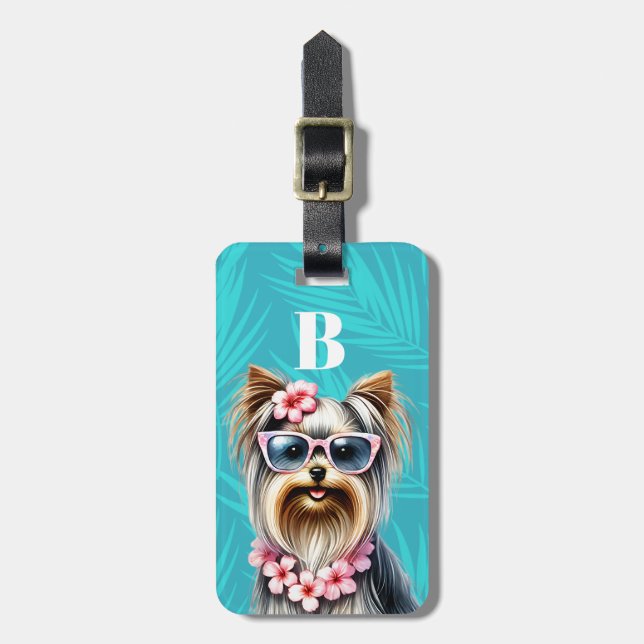 Yorkshire Terrier Luggage Tags (Front Vertical)