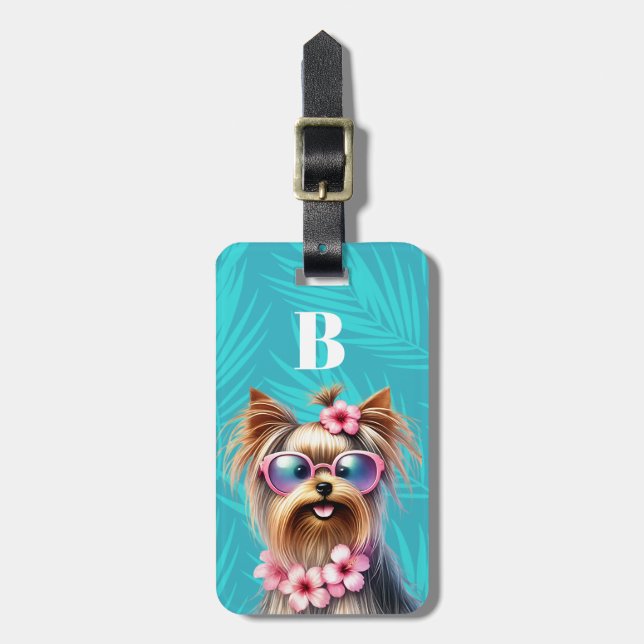 Yorkshire Terrier Luggage Tags (Front Vertical)