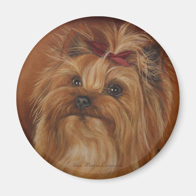 Yorkshire Terrier Magnet (Front)