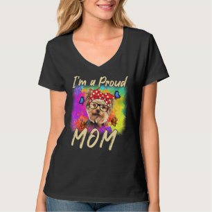 Yorkshire Terrier Mother's Day I Am Proud Yorkie M T-Shirt
