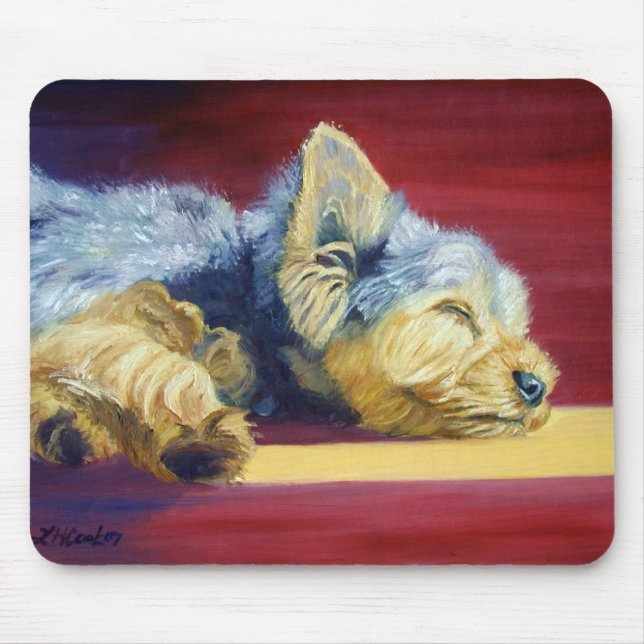 Yorkshire Terrier Mouse Mat (Front)