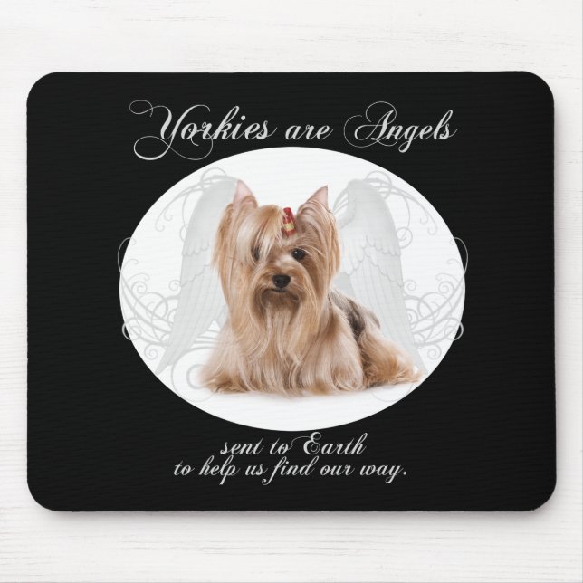 Yorkshire Terrier Mouse Mat (Front)