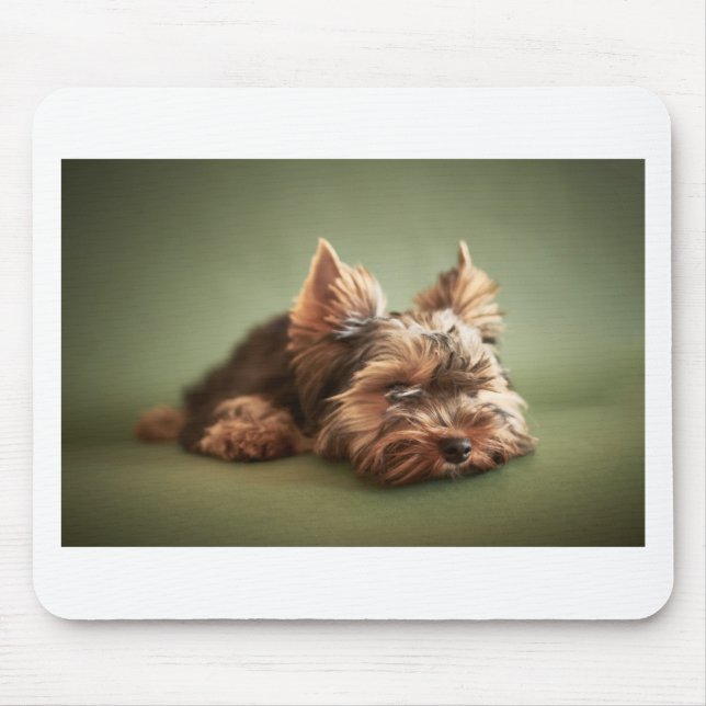 Yorkshire Terrier Mouse Mat (Front)