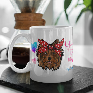 Yorkshire Terrier Mum Cute Mother's Day Dog Lover Coffee Mug
