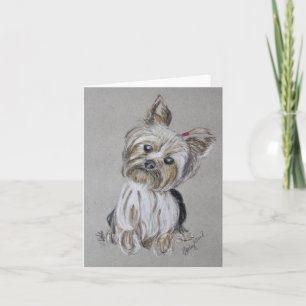 Yorkshire Terrier Note Cards