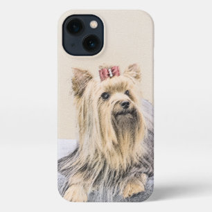 Yorkshire Terrier Painting - Cute Original Dog Art iPhone 13 Case