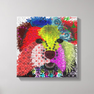 Yorkshire Terrier - Patchwork Canvas Print