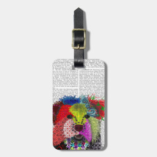 Yorkshire Terrier - Patchwork Luggage Tag