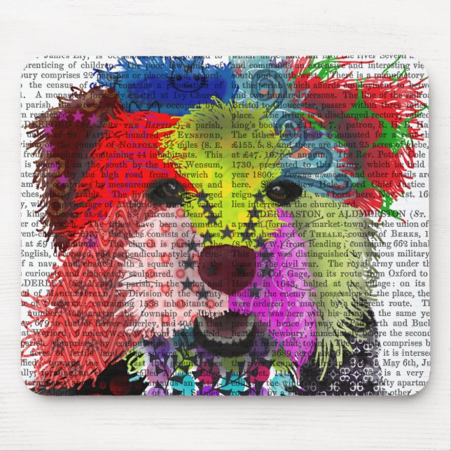 Yorkshire Terrier - Patchwork Mouse Mat (Front)