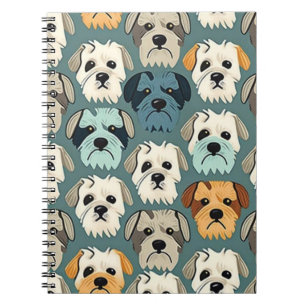 Yorkshire Terrier Pattern Notebook
