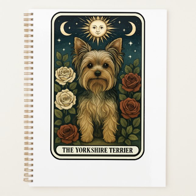 Yorkshire Terrier Planner (Front)