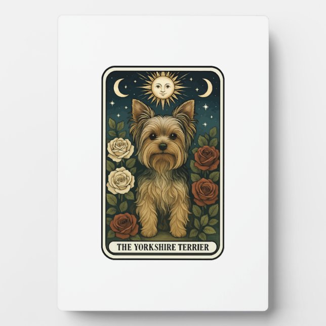 Yorkshire Terrier Plaque (Front)