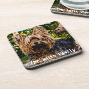 Yorkshire Terrier Plastic Coasters
