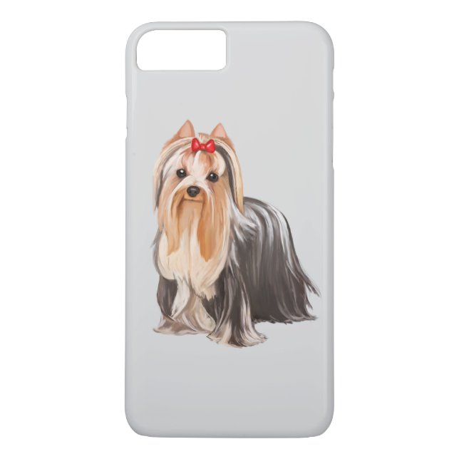 Yorkshire Terrier Portrait Case-Mate iPhone Case (Back)