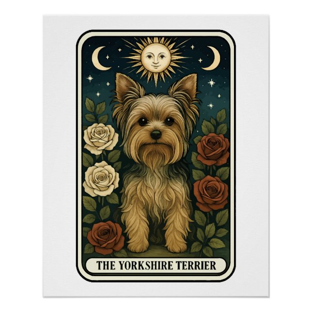 Yorkshire Terrier Poster (Front)