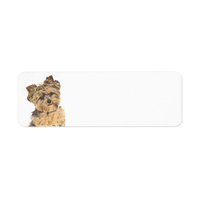 Yorkshire Terrier Pup Painting (Front)