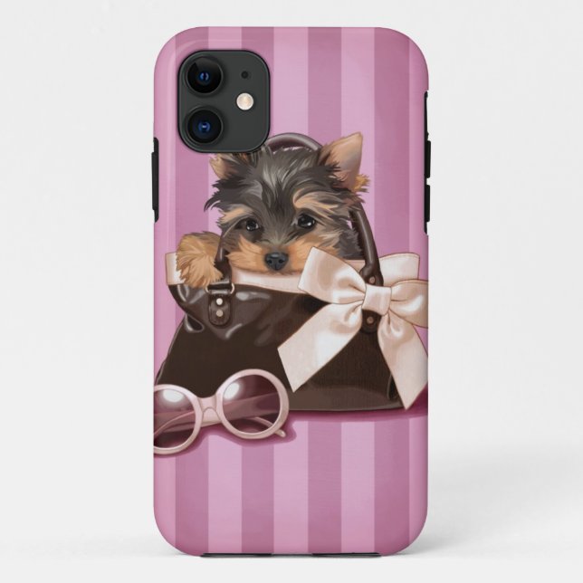 Yorkshire Terrier Puppy Case-Mate iPhone Case (Back)
