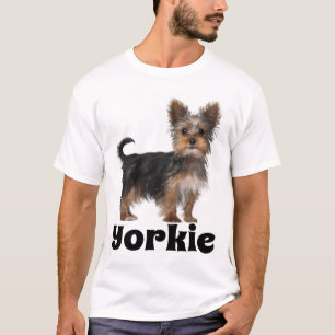 Yorkshire Terrier Puppy Dog Men's Tee Shirt