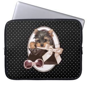 Yorkshire Terrier Puppy Laptop Sleeve