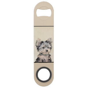 Yorkshire Terrier Puppy Painting Original Dog Art