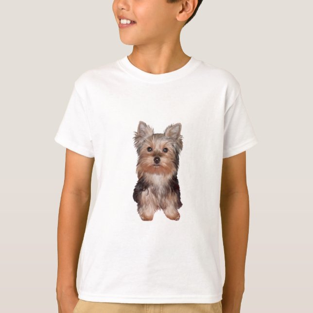 Yorkshire Terrier Puppy T-Shirt (Front)