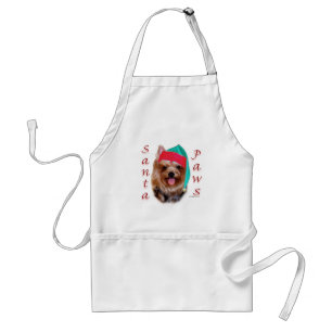 Yorkshire Terrier Santa Paws Standard Apron